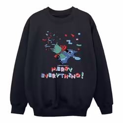 Disney - Sweat MERRY EVERYTHING - Fille (Noir)