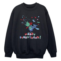 Disney - Sweat MERRY EVERYTHING - Garçon (Noir)