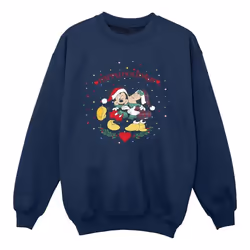 Disney - Sweat - Fille (Bleu marine)