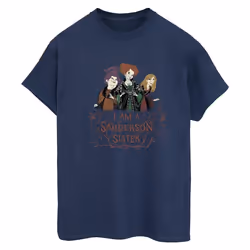 Disney - T-shirt HOCUS POCUS SANDERSON SISTER - Femme (Bleu marine)