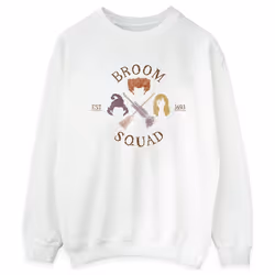 Disney - Sweat HOCUS POCUS BROOM SQUAD - Femme (Blanc)