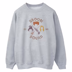 Disney - Sweat HOCUS POCUS BROOM SQUAD - Femme (Gris chiné)