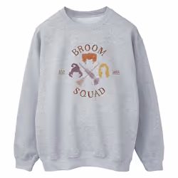 Disney - Sweat HOCUS POCUS BROOM SQUAD - Femme (Gris chiné)