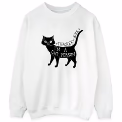 Disney - Sweat HOCUS POCUS A CAT PERSON - Homme (Blanc)