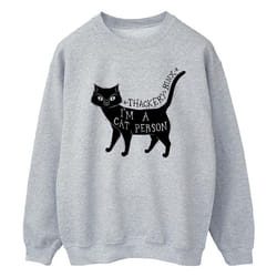 Disney - Sweat HOCUS POCUS A CAT PERSON - Homme (Gris chiné)