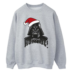 Star Wars - Sweat EPISODE IV: A NEW HOPE HUMBUG - Homme (Gris chiné)