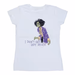 Disney - T-shirt HOCUS POCUS DON'T GET OUT MUCH - Femme (Blanc)