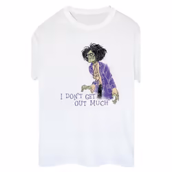 Disney - T-shirt HOCUS POCUS DON'T GET OUT MUCH - Femme (Blanc)