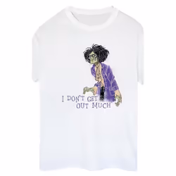 Disney - T-shirt HOCUS POCUS DON'T GET OUT MUCH - Femme (Blanc)