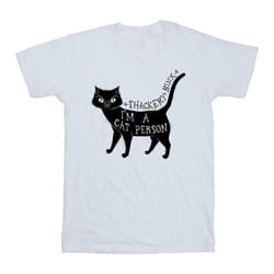 Disney - T-shirt HOCUS POCUS A CAT PERSON - Homme (Blanc)