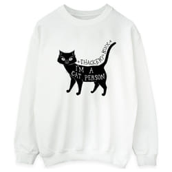 Disney - Sweat HOCUS POCUS A CAT PERSON - Femme (Blanc)