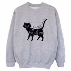 Disney - Sweat HOCUS POCUS A CAT PERSON - Garçon (Gris chiné)