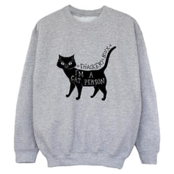 Disney - Sweat HOCUS POCUS A CAT PERSON - Garçon (Gris chiné)