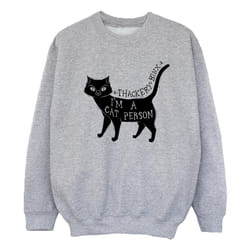 Disney - Sweat HOCUS POCUS A CAT PERSON - Fille (Gris chiné)