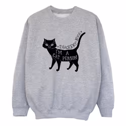 Disney - Sweat HOCUS POCUS A CAT PERSON - Fille (Gris chiné)