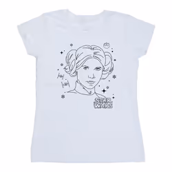 Star Wars - T-shirt EPISODE IV: A NEW HOPE - Femme (Blanc)
