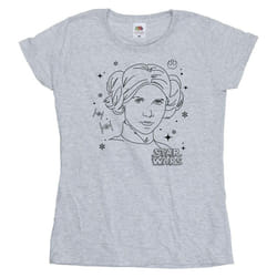 Star Wars - T-shirt EPISODE IV: A NEW HOPE - Femme (Gris chiné)