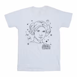 Star Wars - T-shirt EPISODE IV: A NEW HOPE - Fille (Blanc)