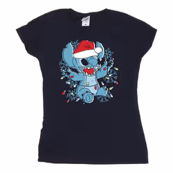 Disney - T-shirt - Femme (Bleu marine)
