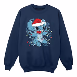 Disney - Sweat - Fille (Bleu marine)