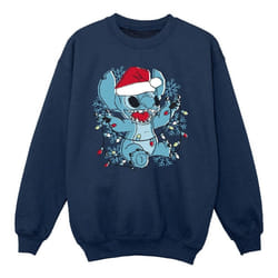 Disney - Sweat - Fille (Bleu marine)