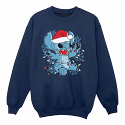 Disney - Sweat - Fille (Bleu marine)