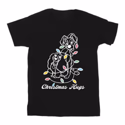 Disney - T-shirt LADY AND THE TRAMP - Homme (Noir)