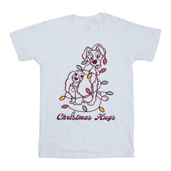 Disney - T-shirt LADY AND THE TRAMP - Homme (Blanc)