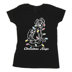 Disney - T-shirt LADY AND THE TRAMP - Femme (Noir)