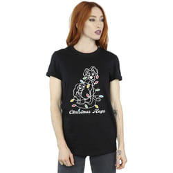 Disney - T-shirt LADY AND THE TRAMP - Femme (Noir)