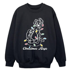 Disney - Sweat LADY AND THE TRAMP - Garçon (Noir)