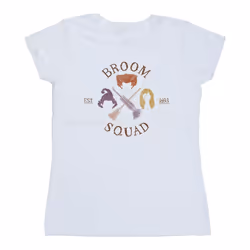 Disney - T-shirt HOCUS POCUS BROOM SQUAD - Femme (Blanc)