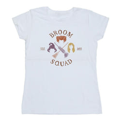Disney - T-shirt HOCUS POCUS BROOM SQUAD - Femme (Blanc)
