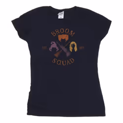 Disney - T-shirt HOCUS POCUS BROOM SQUAD - Femme (Bleu marine)