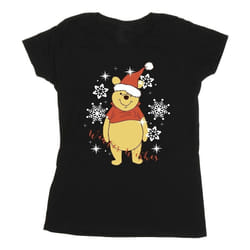 Disney - T-shirt WINTER WISHES - Femme (Noir)