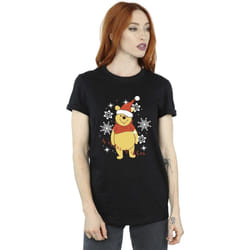 Disney - T-shirt WINTER WISHES - Femme (Noir)