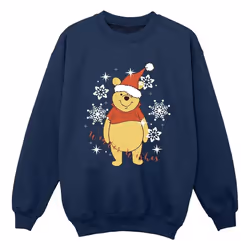 Disney - Sweat WINTER WISHES - Garçon (Bleu marine)
