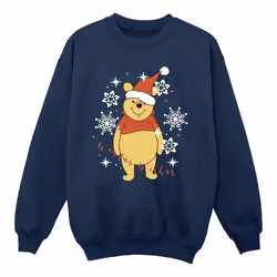 Disney - Sweat WINTER WISHES - Fille (Bleu marine)
