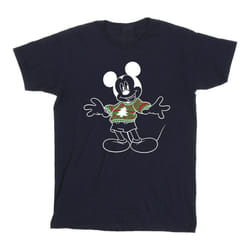 Disney - T-shirt - Homme (Bleu marine)
