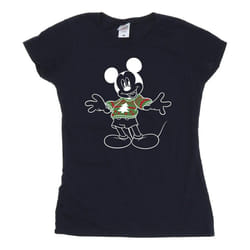 Disney - T-shirt - Femme (Bleu marine)