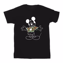Disney - T-shirt - Fille (Noir)