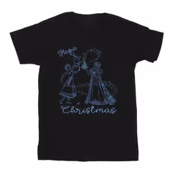 Disney - T-shirt FROZEN MAGIC CHRISTMAS - Homme (Noir)
