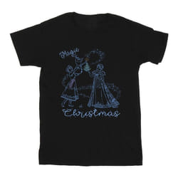Disney - T-shirt FROZEN MAGIC CHRISTMAS - Homme (Noir)