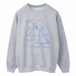 Disney - Sweat FROZEN MAGIC CHRISTMAS - Homme (Gris chiné)