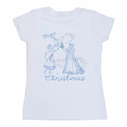 Disney - T-shirt FROZEN MAGIC CHRISTMAS - Femme (Blanc)