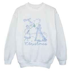 Disney - Sweat FROZEN MAGIC CHRISTMAS - Garçon (Blanc)