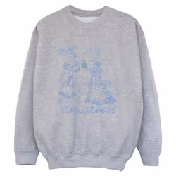Disney - Sweat FROZEN MAGIC CHRISTMAS - Garçon (Gris chiné)