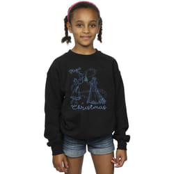 Disney - Sweat FROZEN MAGIC CHRISTMAS - Fille (Noir)