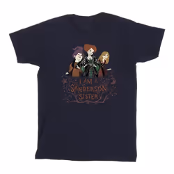 Disney - T-shirt HOCUS POCUS SANDERSON SISTER - Homme (Bleu marine)