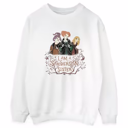 Disney - Sweat HOCUS POCUS SANDERSON SISTER - Femme (Blanc)